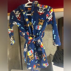 Paw Patrol Kids Robe - Blue and Red